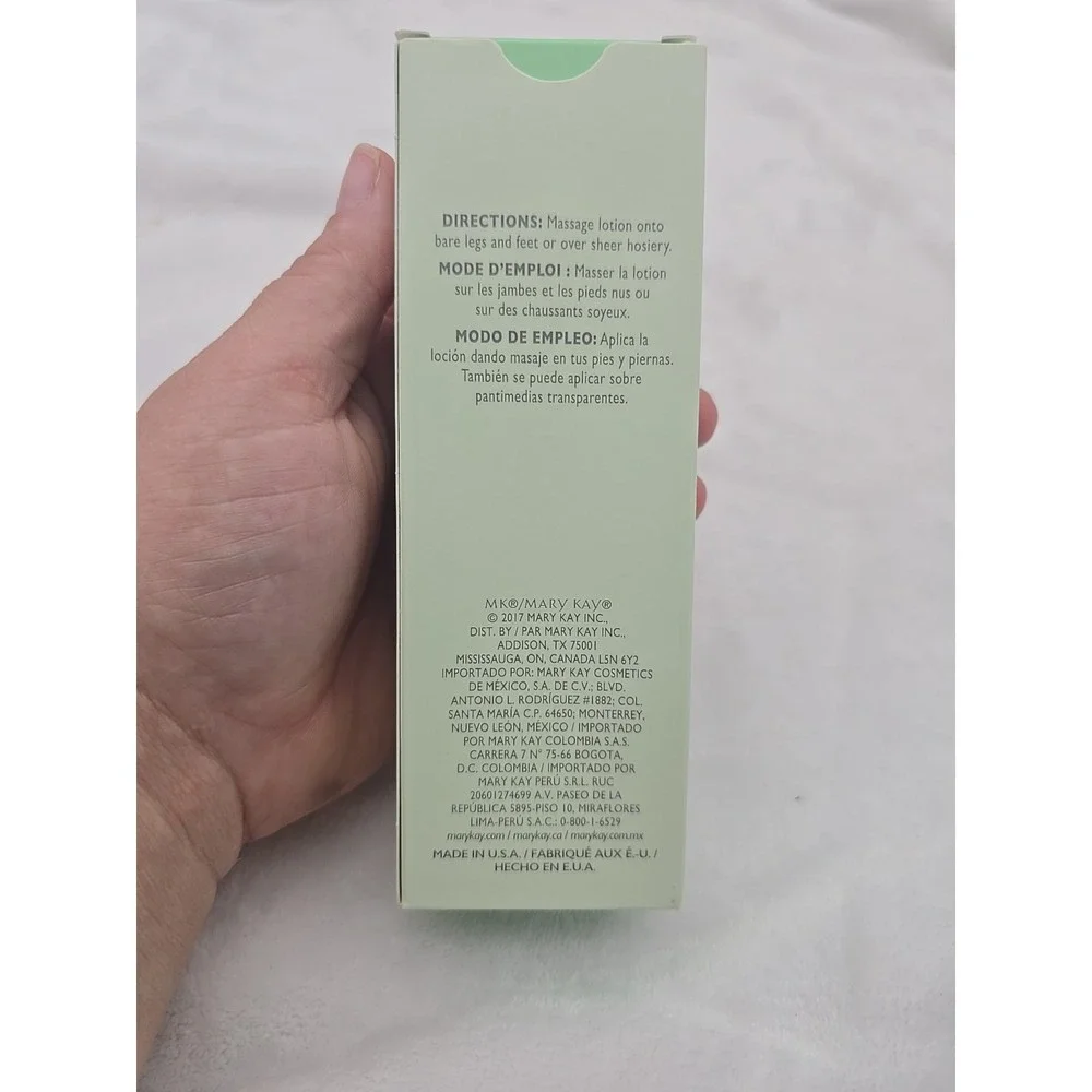 Mary Kay Mint Bliss Energizing Lotion For Feet And Legs 3 fl oz Full‎ Size New